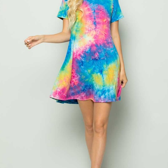 'Coachella or Bust' Flowy Dress - Picture 3 of 3